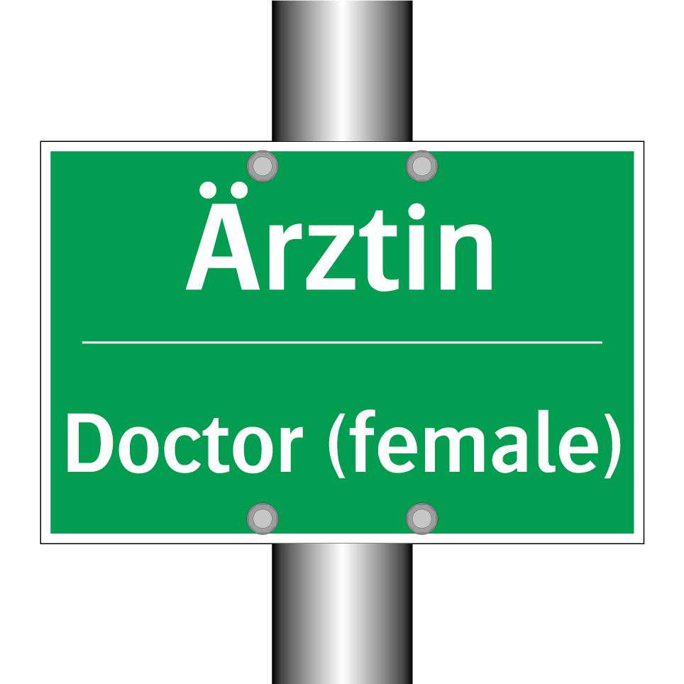 Ärztin - Doctor (female)