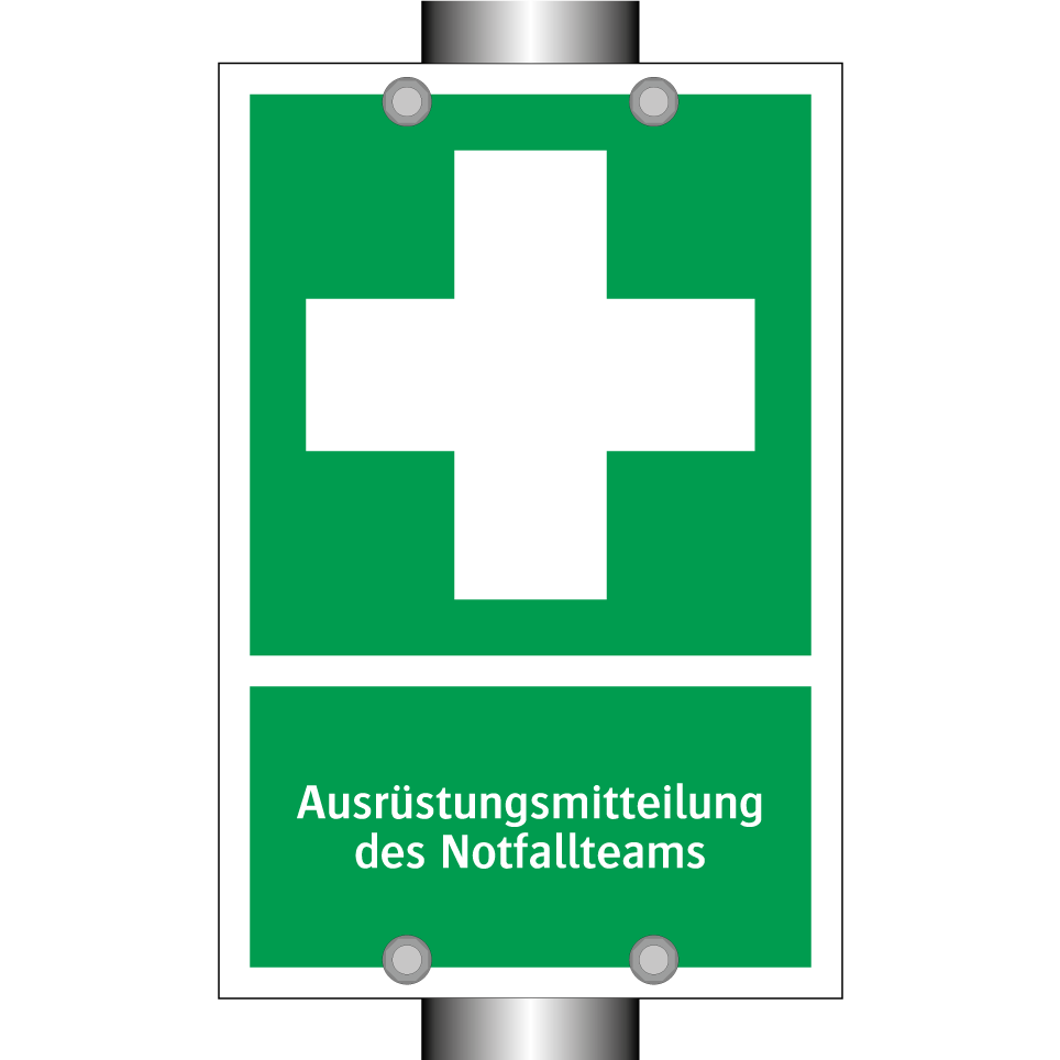 Ausrüstungsmitteilung des Notfallteams