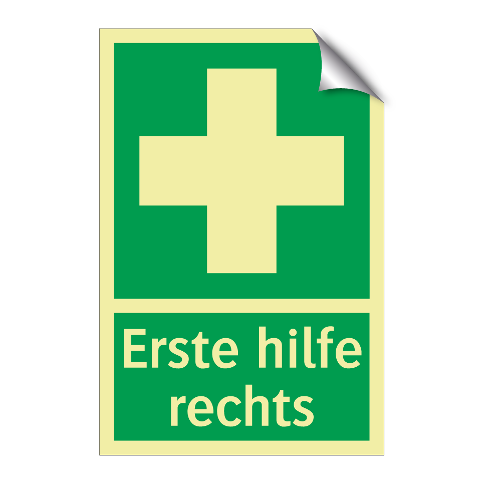 Erste Hilfe rechts