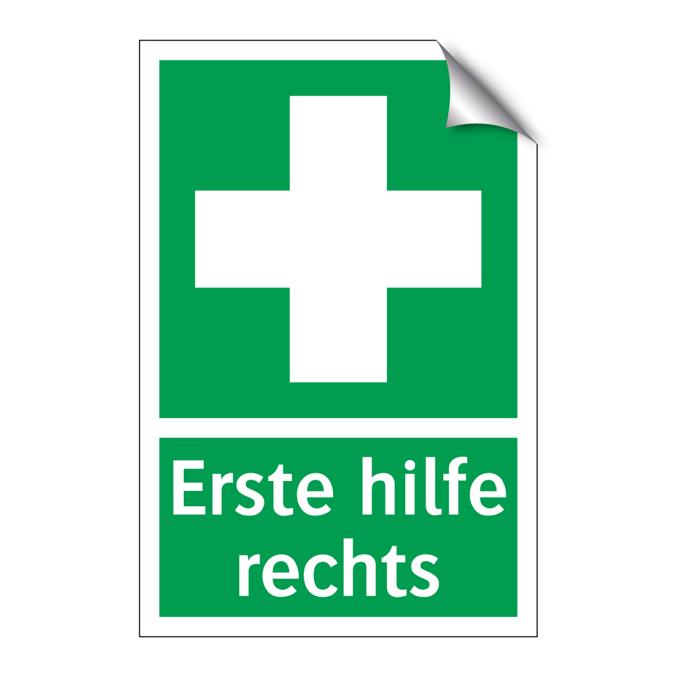 Erste Hilfe rechts