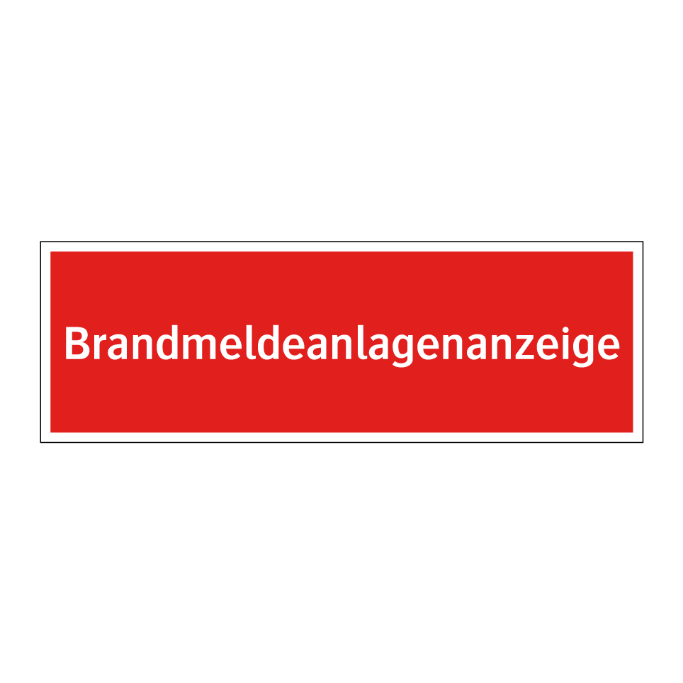 Brandmeldeanlagenanzeige