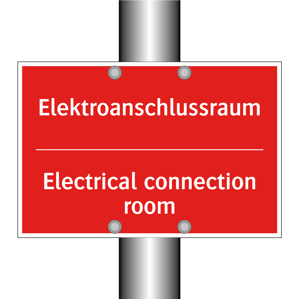 Elektroanschlussraum - Electrical connection room