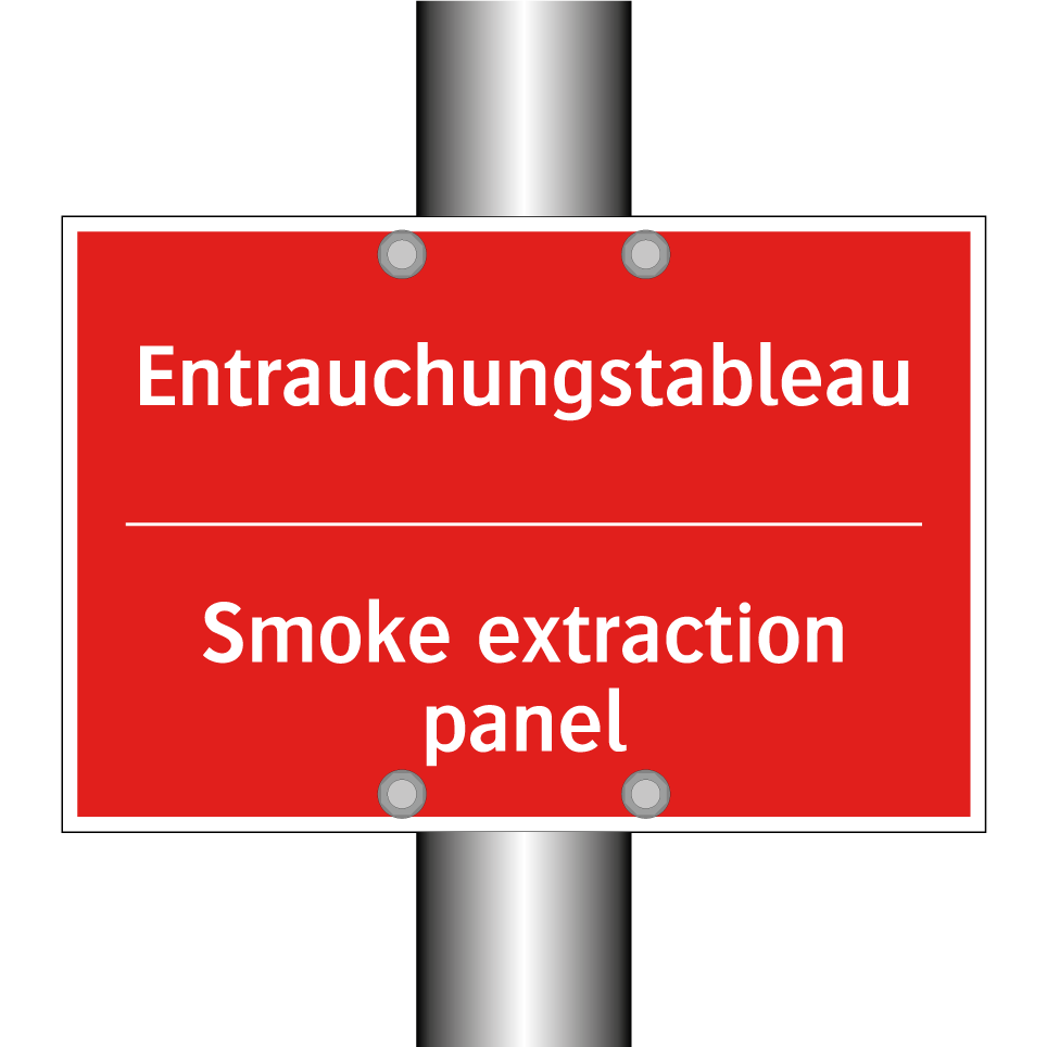 Entrauchungstableau - Smoke extraction panel