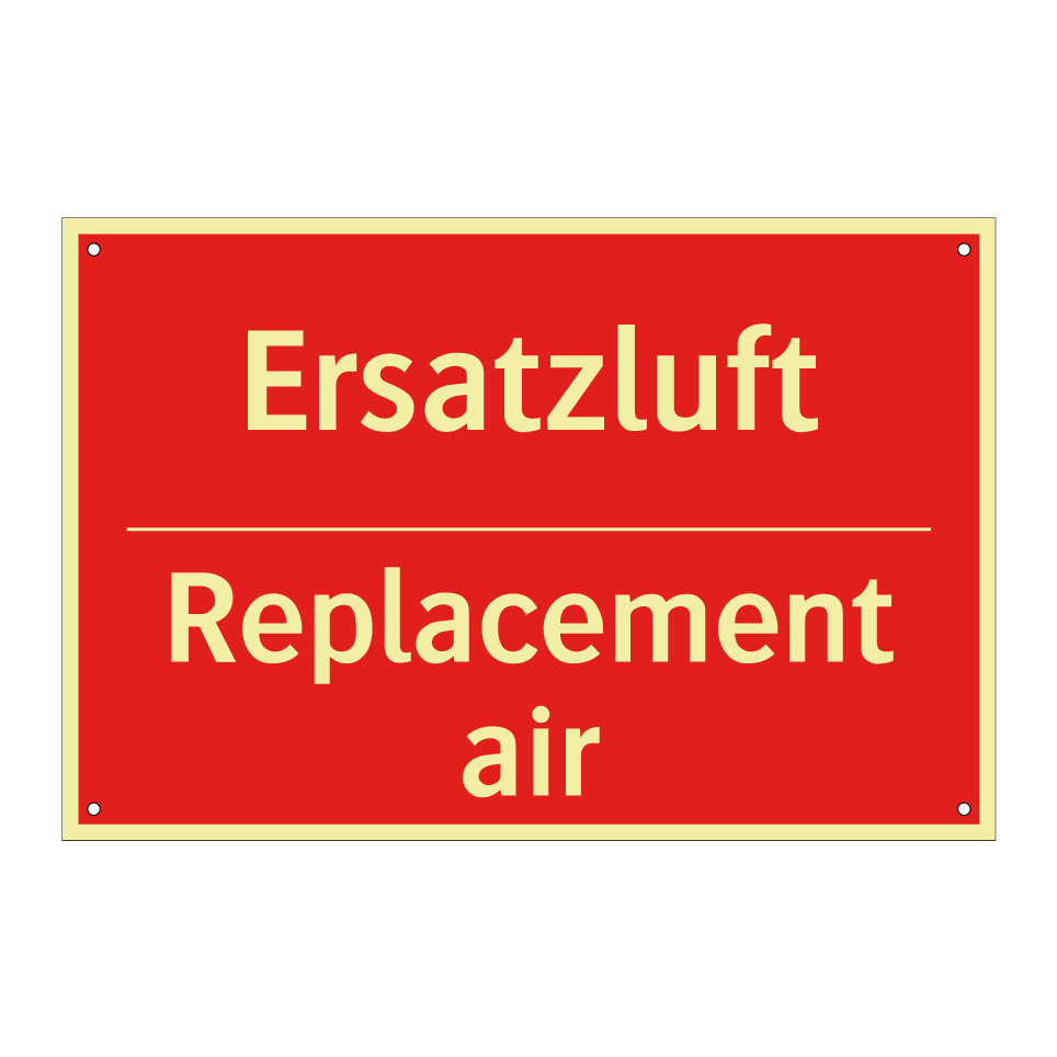 Ersatzluft - Replacement air