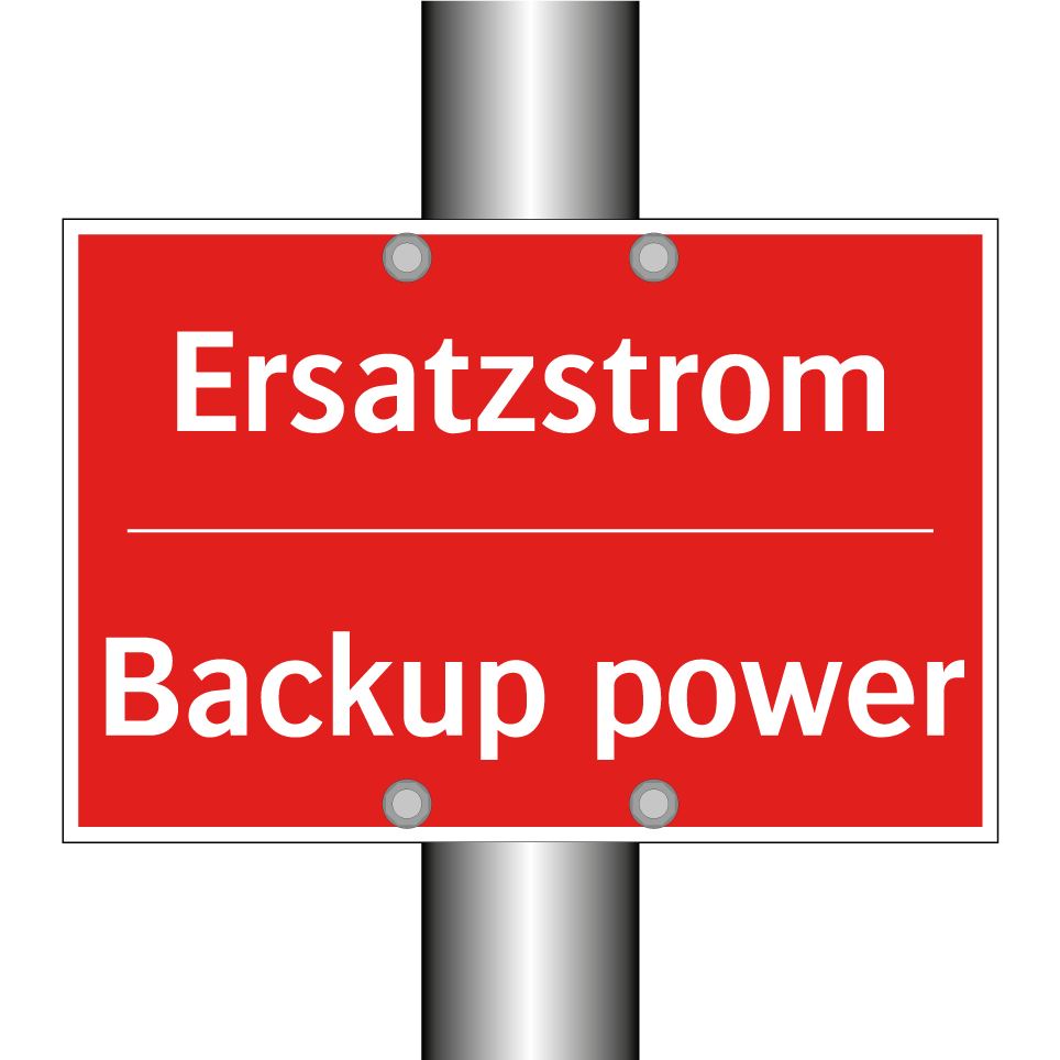 Ersatzstrom - Backup power