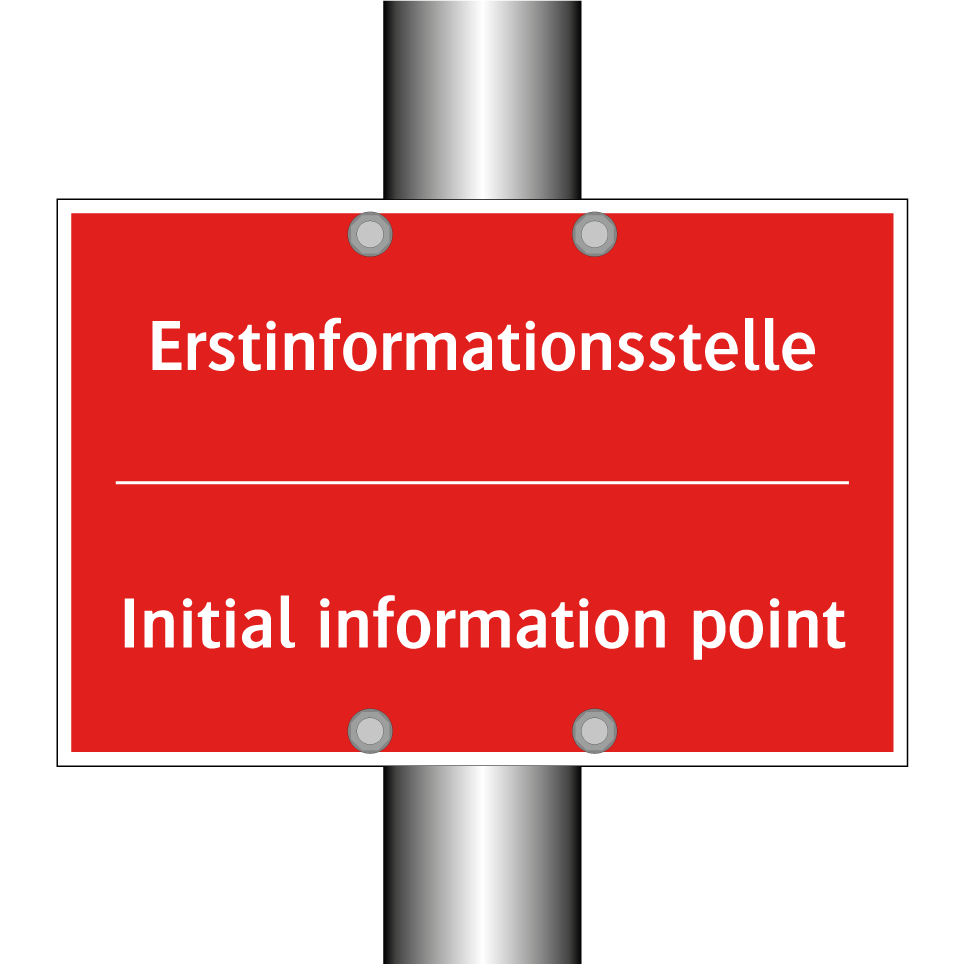 Erstinformationsstelle - Initial information point