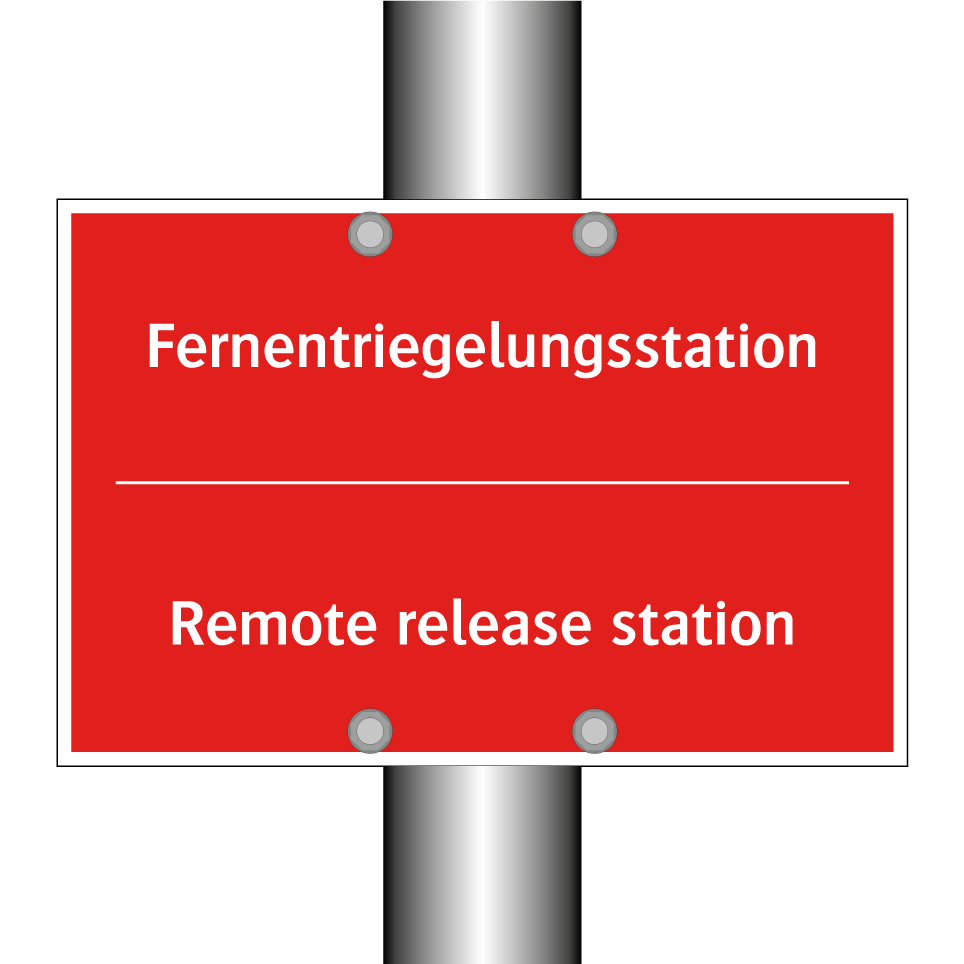 Fernentriegelungsstation - Remote release station