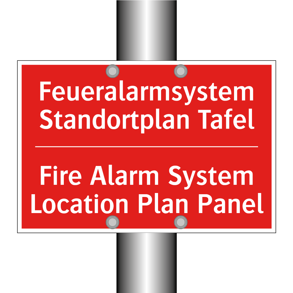 Feueralarmsystem Standortplan /.../ - Fire Alarm System Location Plan /.../