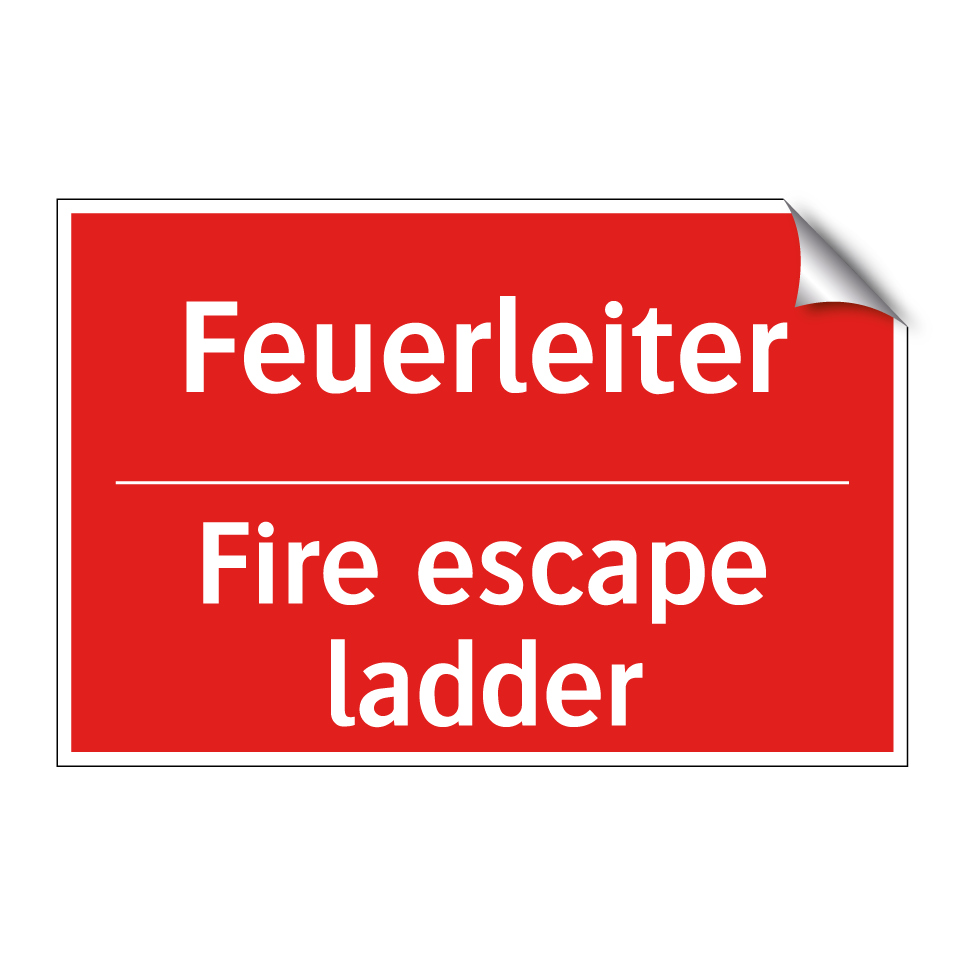 Feuerleiter - Fire escape ladder