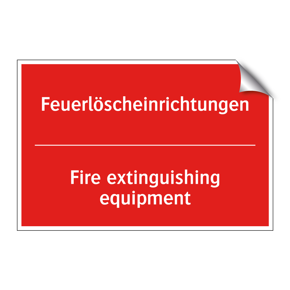 Feuerlöscheinrichtungen - Fire extinguishing equipment