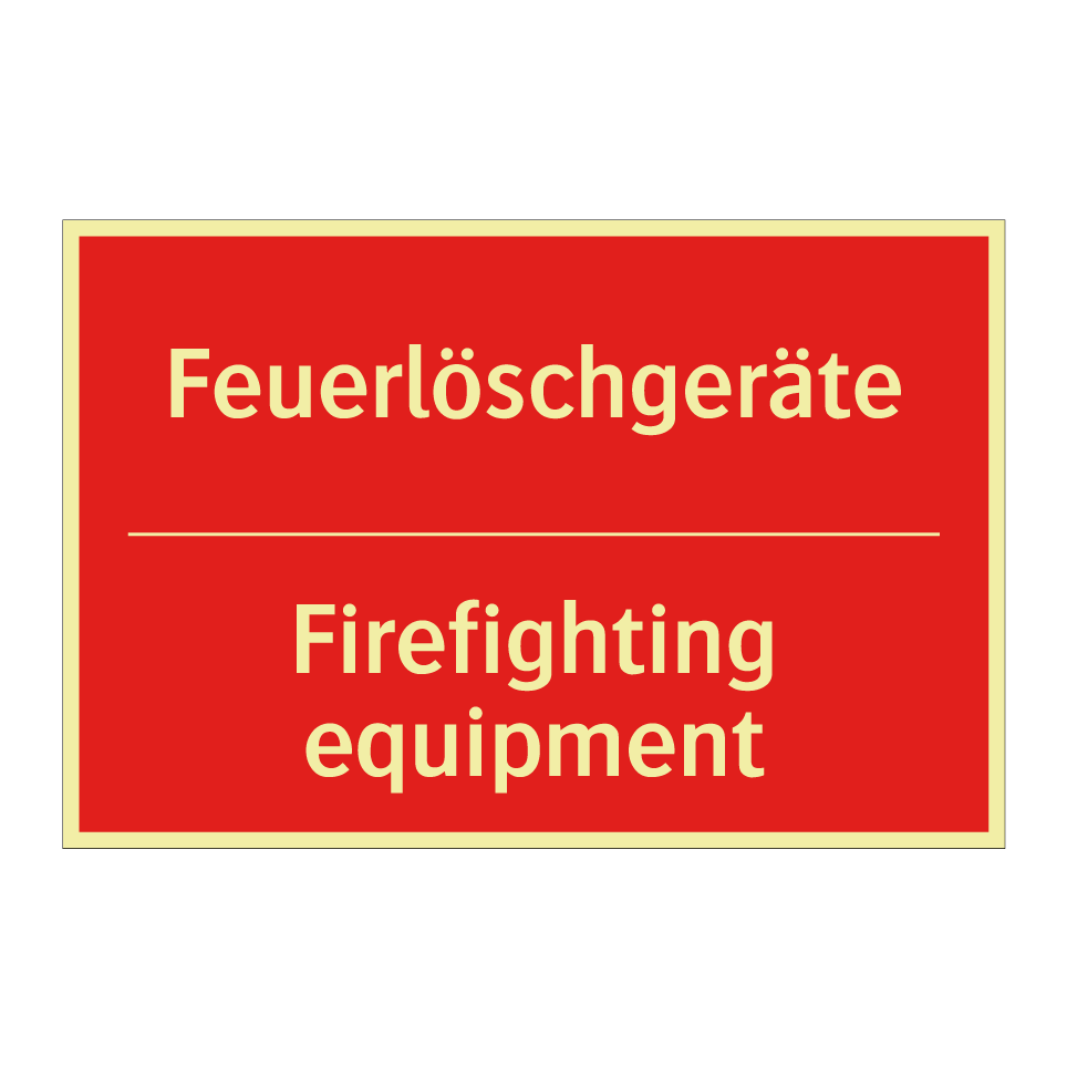Feuerlöschgeräte - Firefighting equipment