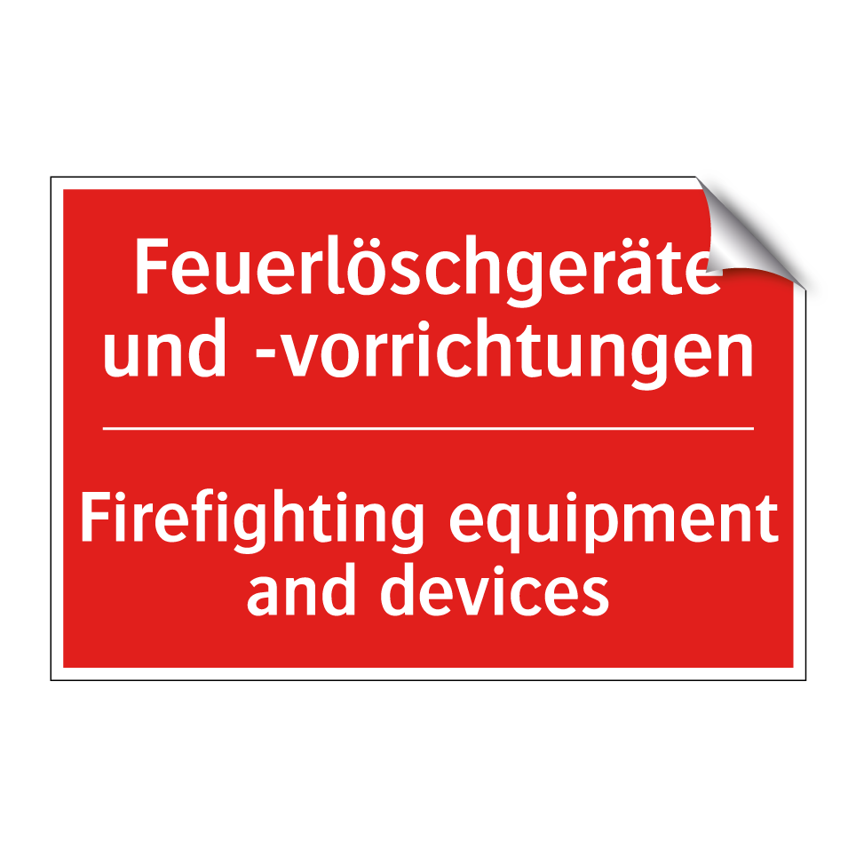 Feuerlöschgeräte und -vorrichtungen/.../ - Firefighting equipment and devices/.../