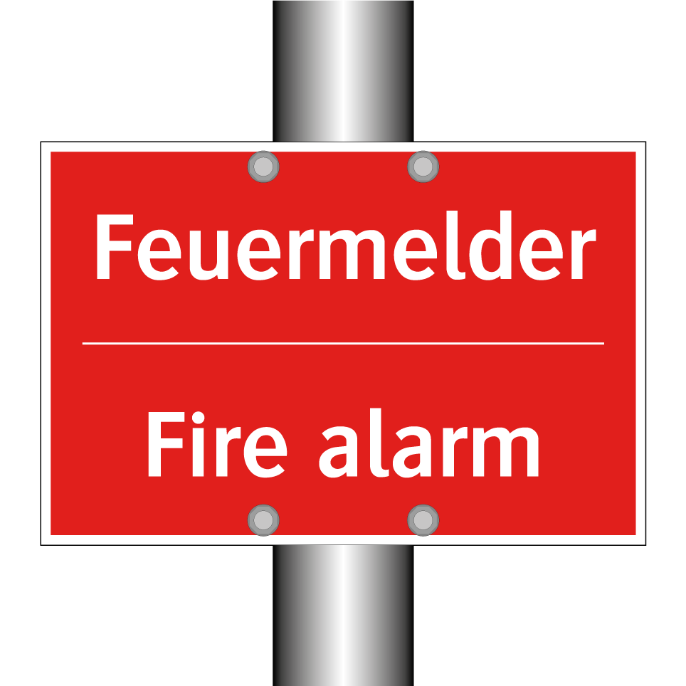 Feuermelder - Fire alarm