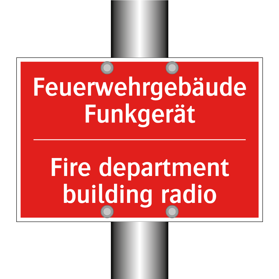Feuerwehrgebäude Funkgerät - Fire department building radio