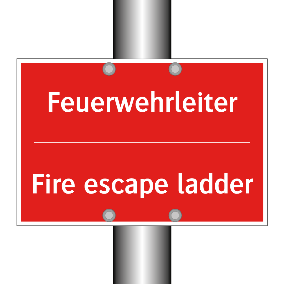 Feuerwehrleiter - Fire escape ladder