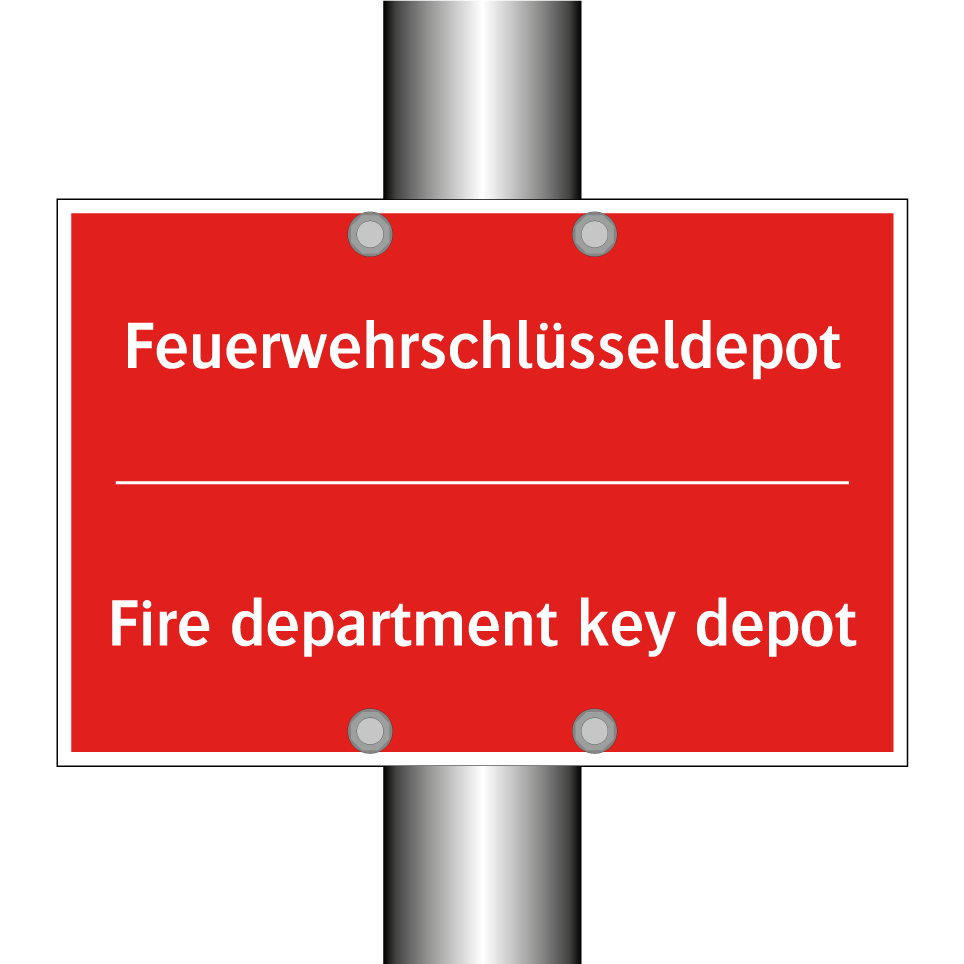 Feuerwehrschlüsseldepot - Fire department key depot