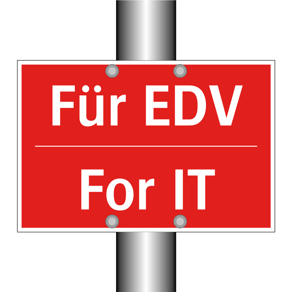 Für EDV - For IT