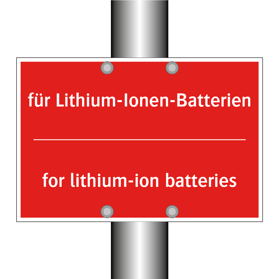 für Lithium-Ionen-Batterien - for lithium-ion batteries