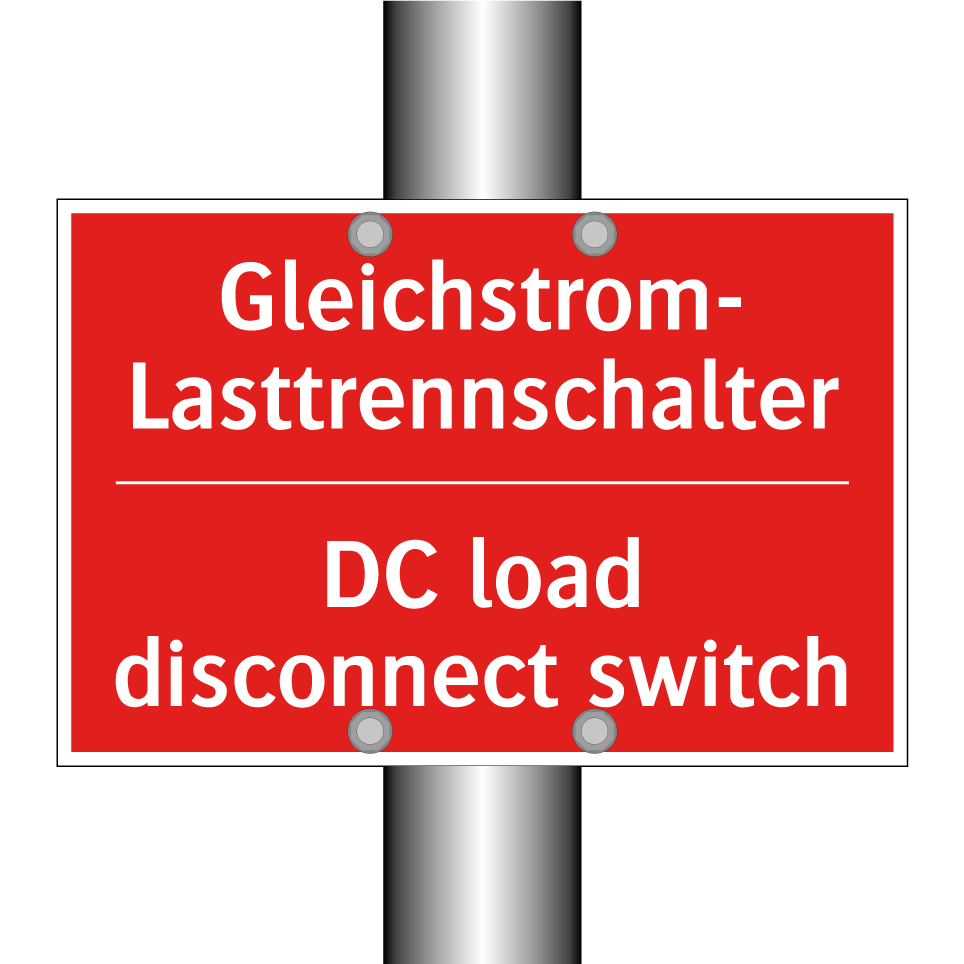 Gleichstrom-Lasttrennschalter - DC load disconnect switch