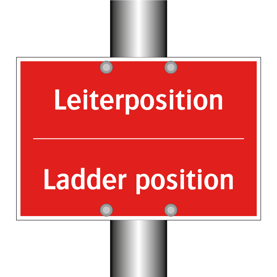 Leiterposition - Ladder position