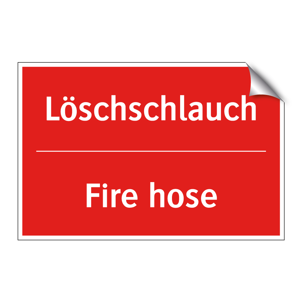 Löschschlauch - Fire hose