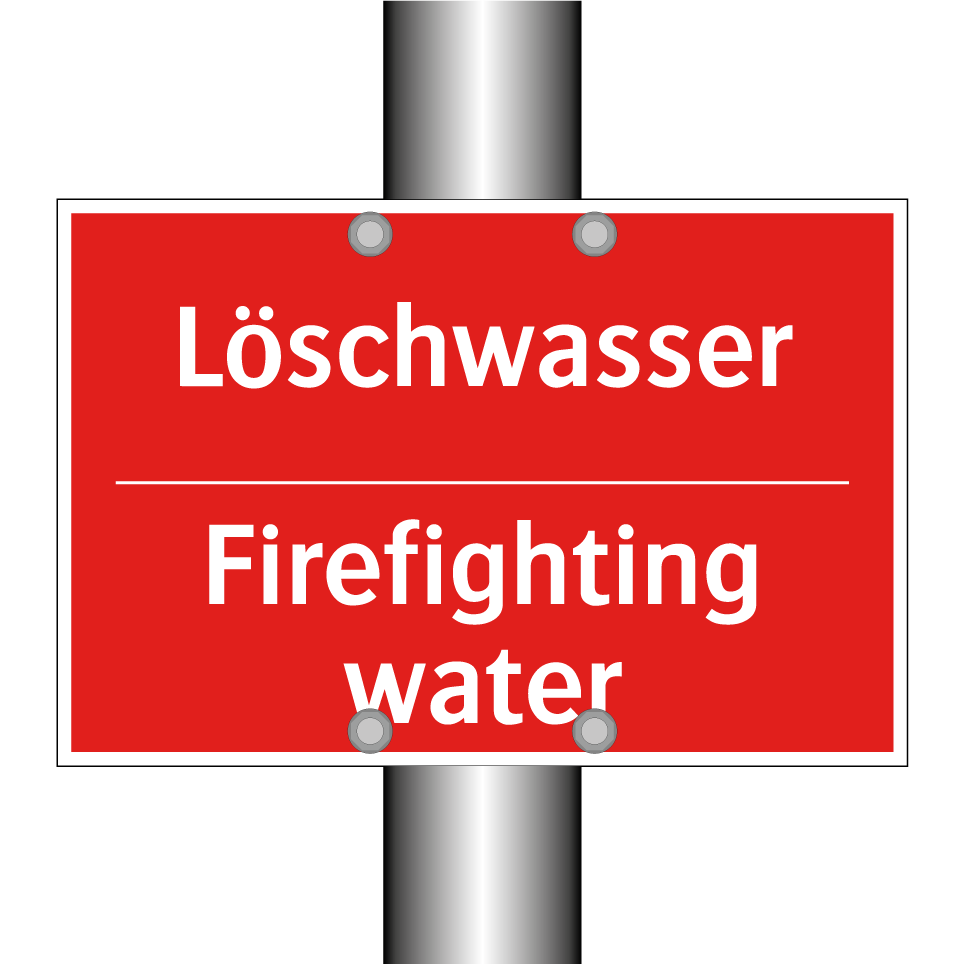 Löschwasser - Firefighting water
