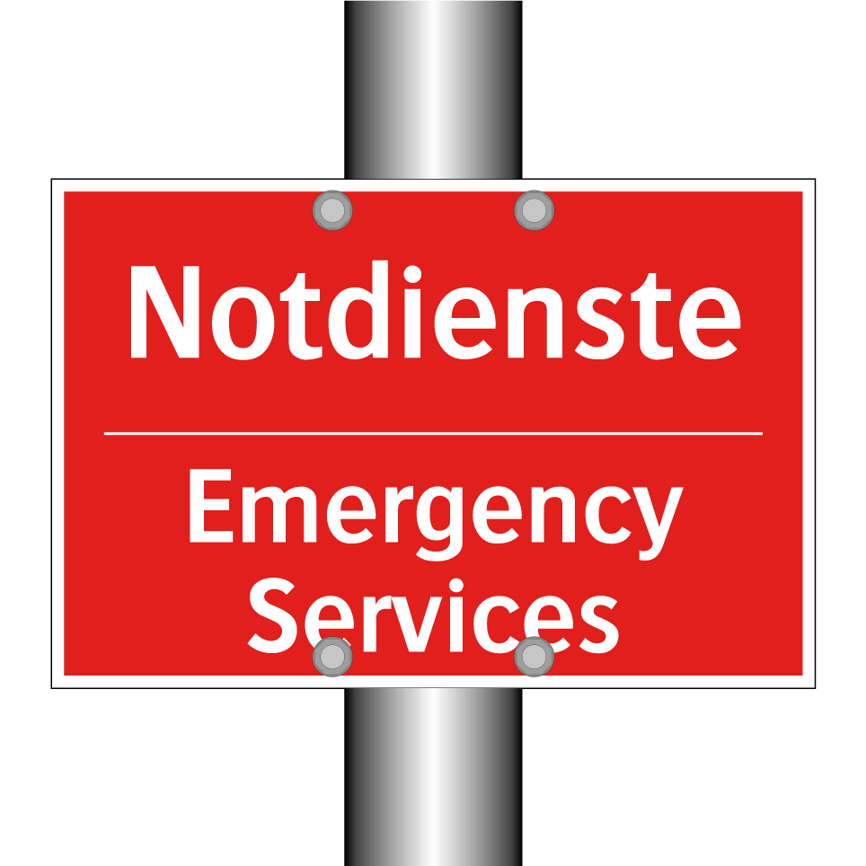 Notdienste - Emergency Services