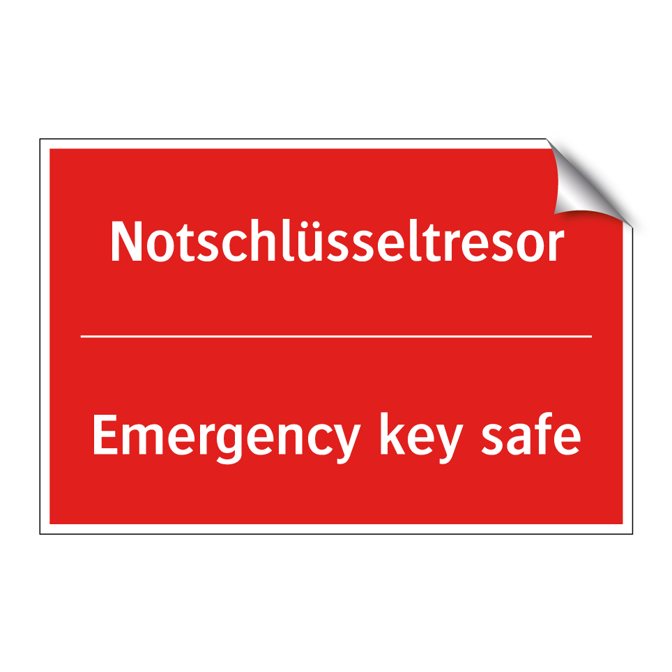 Notschlüsseltresor - Emergency key safe