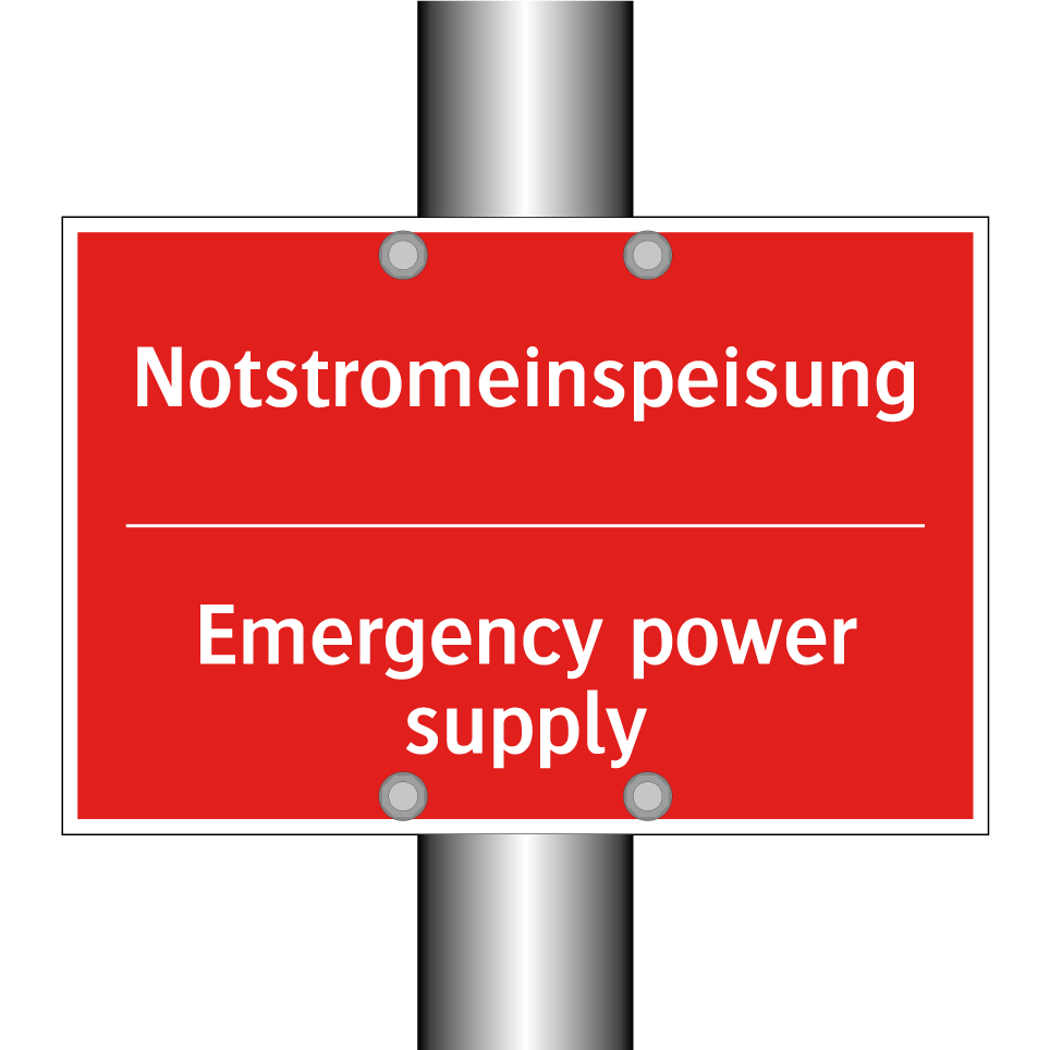 Notstromeinspeisung - Emergency power supply