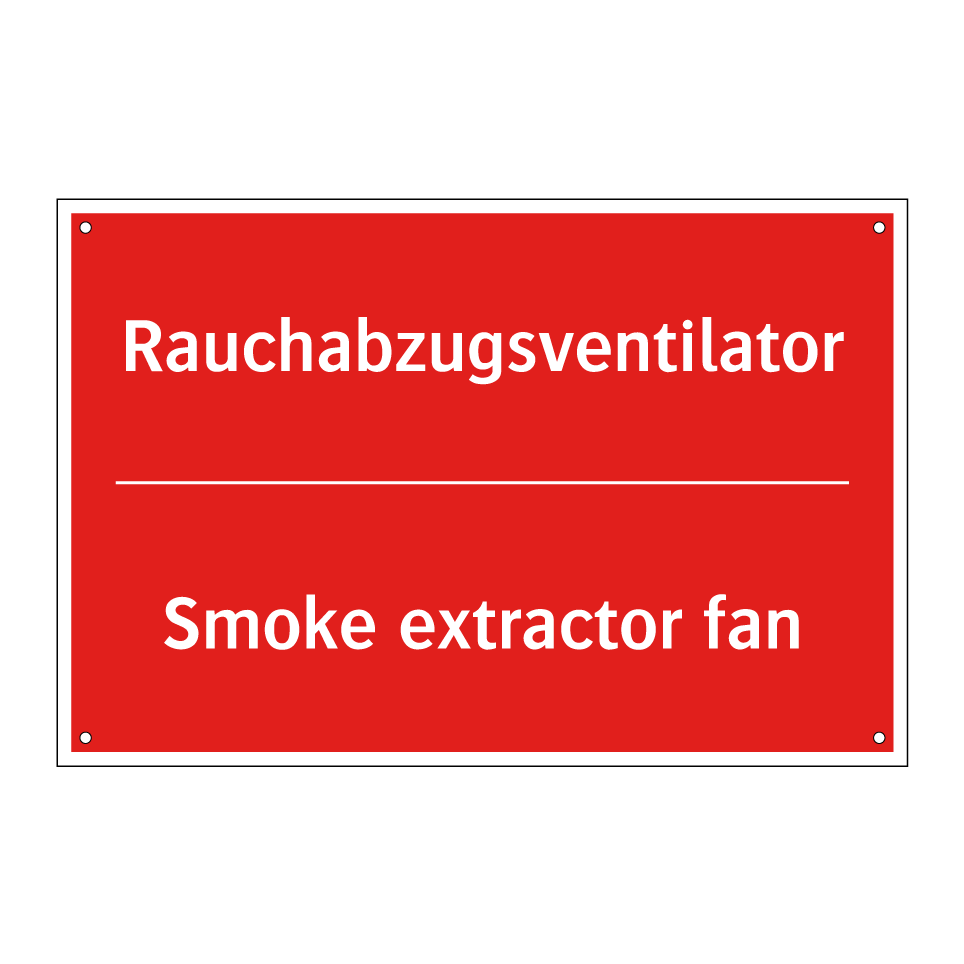 Rauchabzugsventilator - Smoke extractor fan
