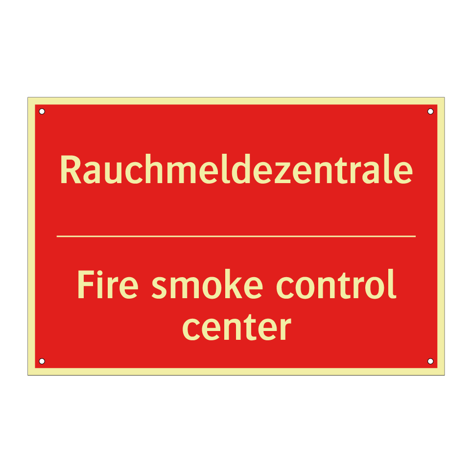 Rauchmeldezentrale - Fire smoke control center
