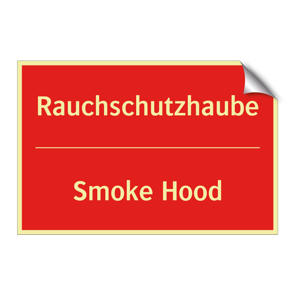 Rauchschutzhaube - Smoke Hood