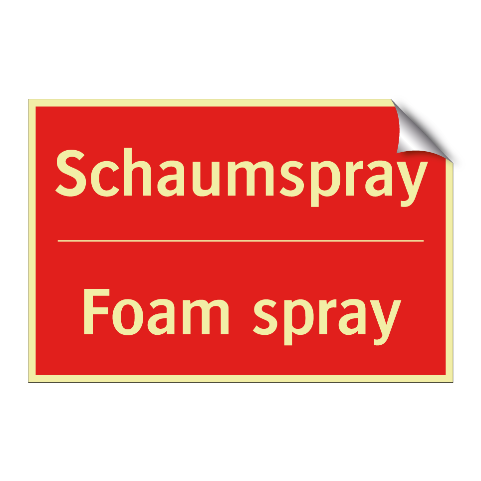 Schaumspray - Foam spray