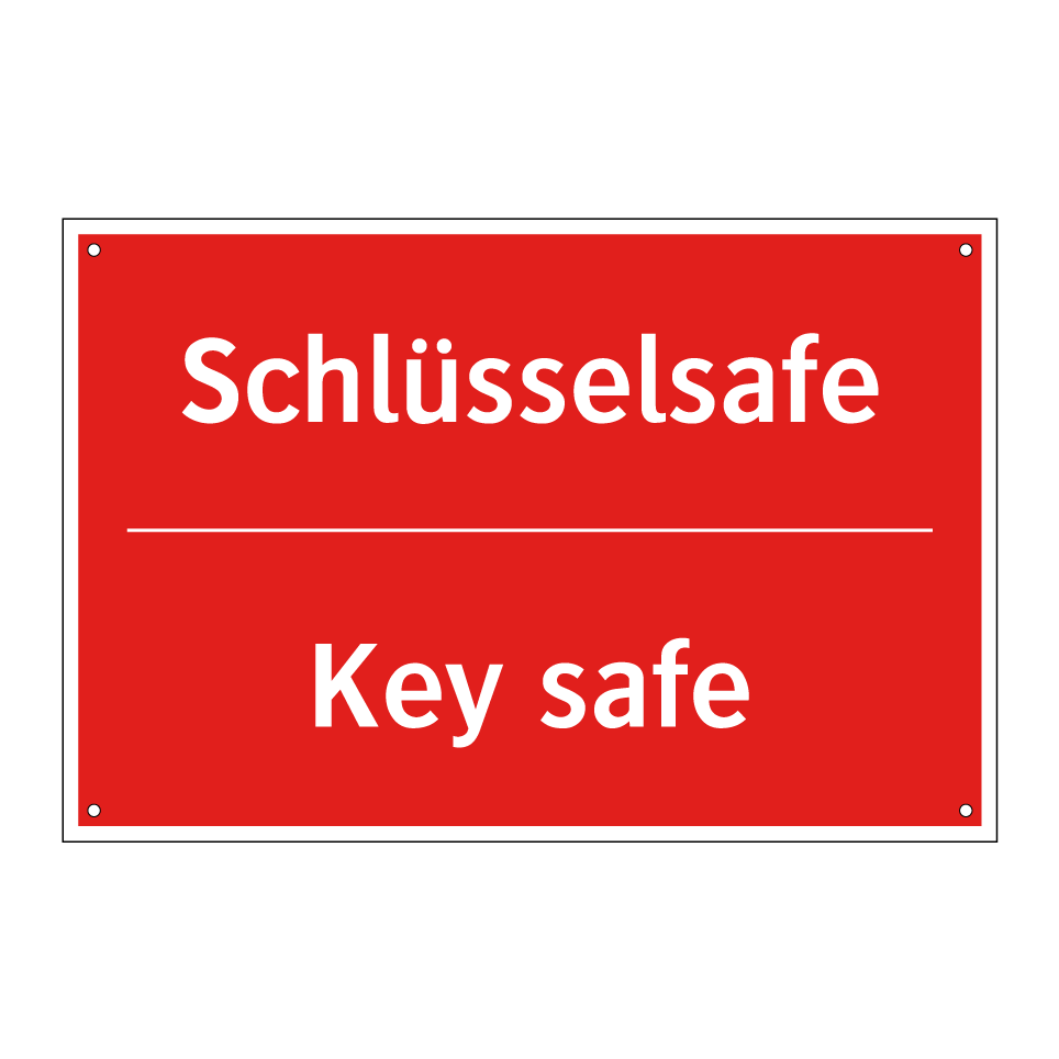 Schlüsselsafe - Key safe