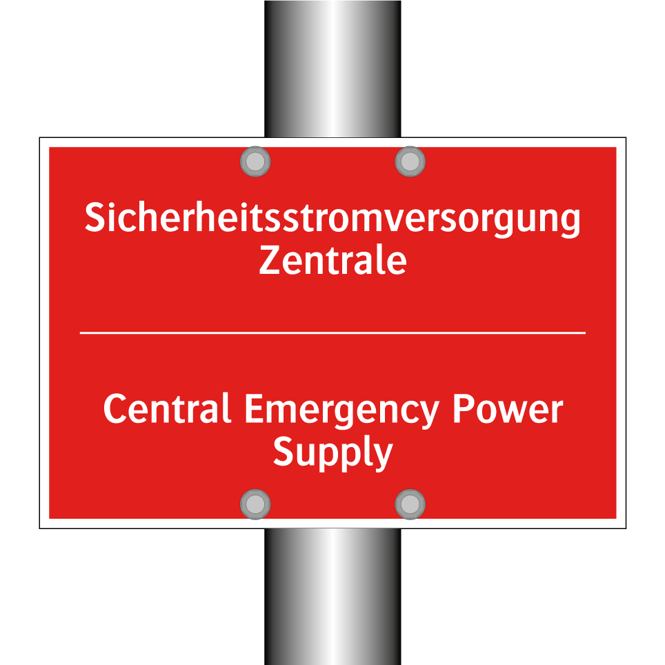 Sicherheitsstromversorgung Zentrale/.../ - Central Emergency Power Supply