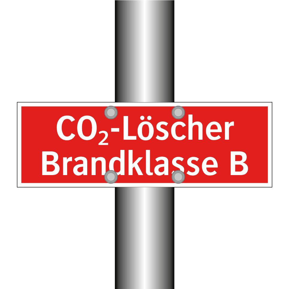 CO₂-Löscher Brandklasse B