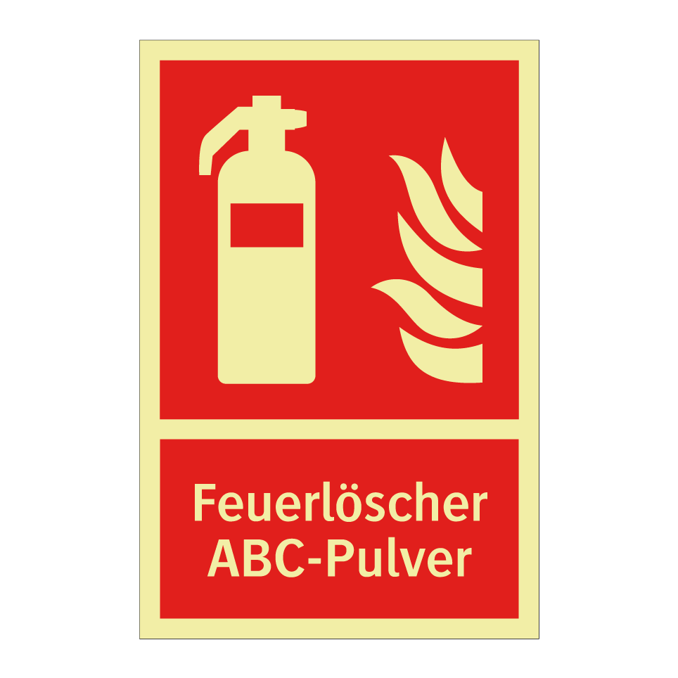 Feuerlöscher ABC-Pulver