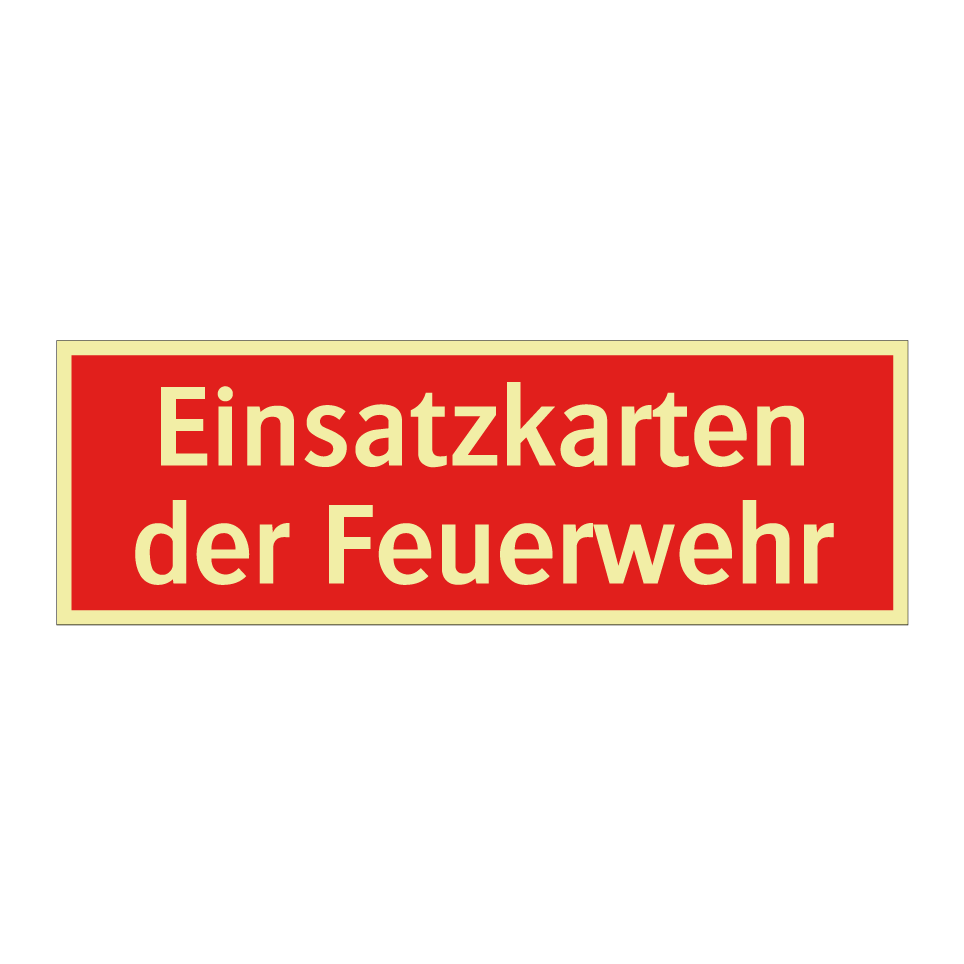 Einsatzkarten der Feuerwehr