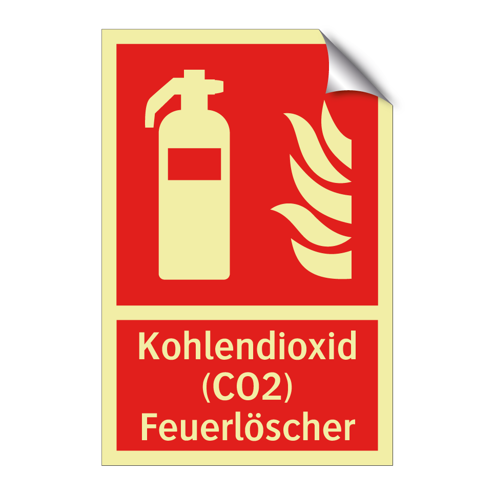 Kohlendioxid (CO2) Feuerlöscher