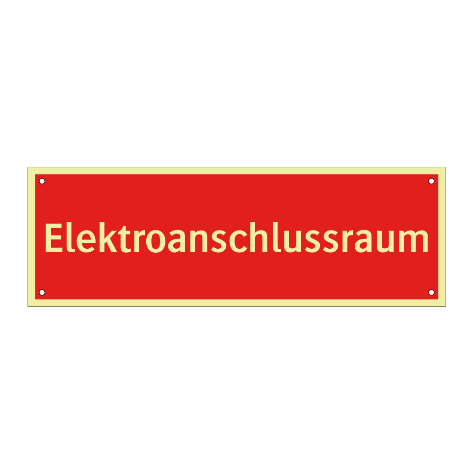 Elektroanschlussraum