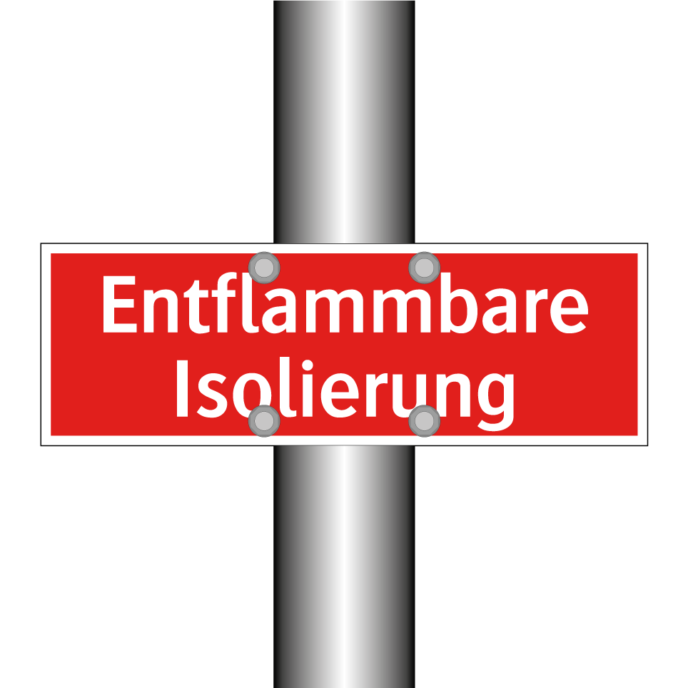 Entflammbare Isolierung