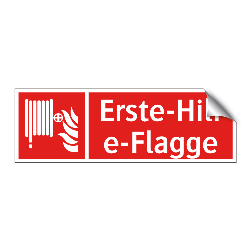 Erste-Hilfe-Flagge