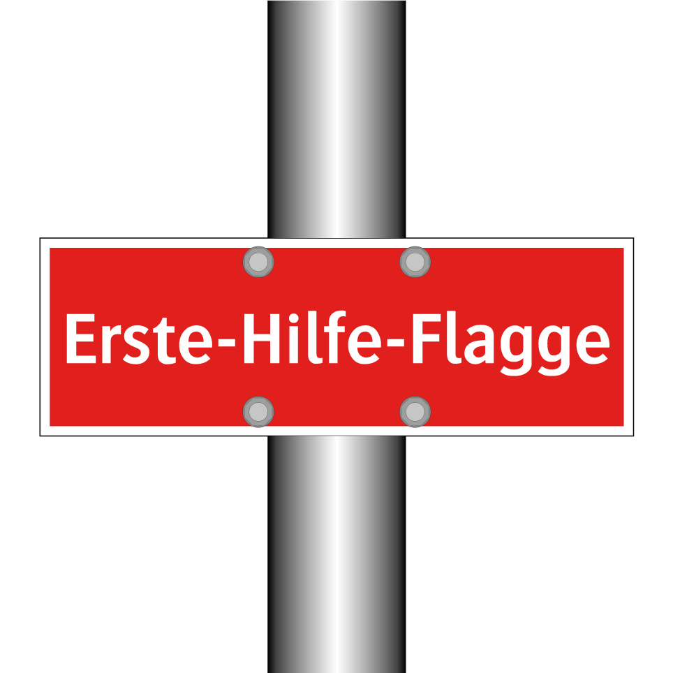 Erste-Hilfe-Flagge
