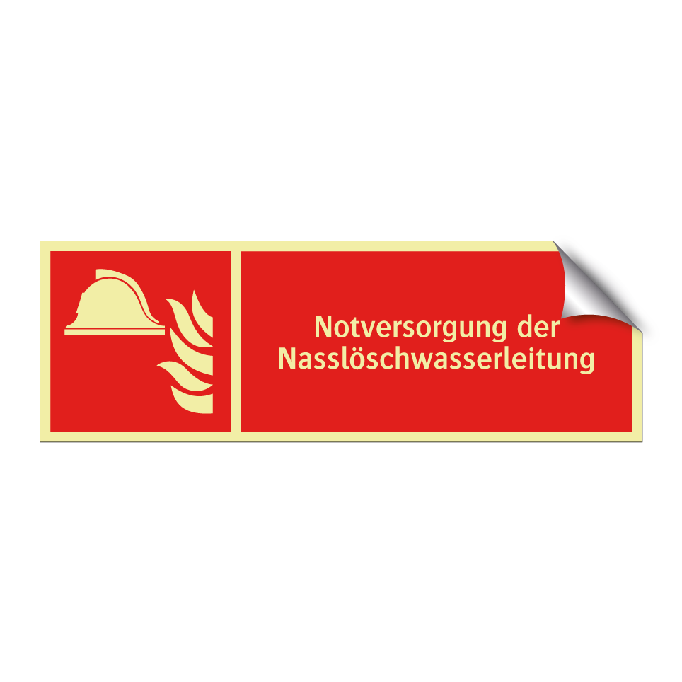 Notversorgung der Nasslöschwasserleitung