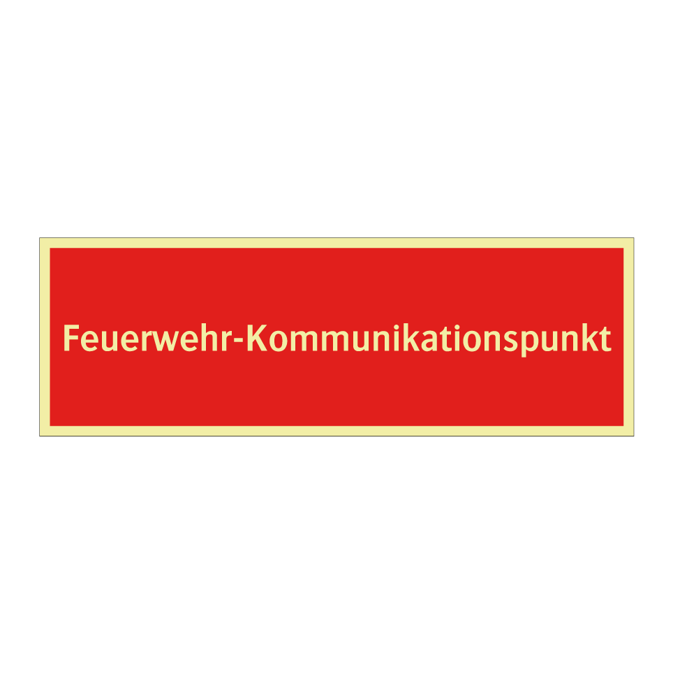 Feuerwehr-Kommunikationspunkt