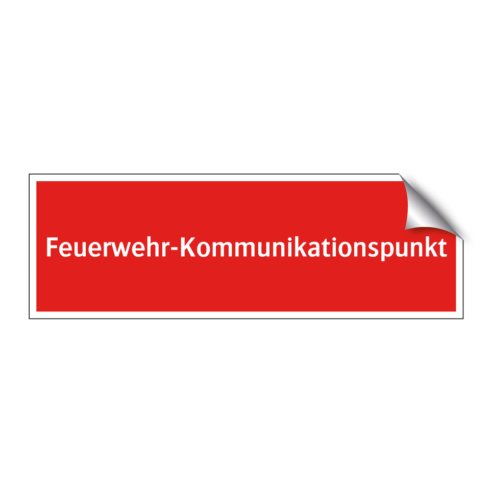 Feuerwehr-Kommunikationspunkt