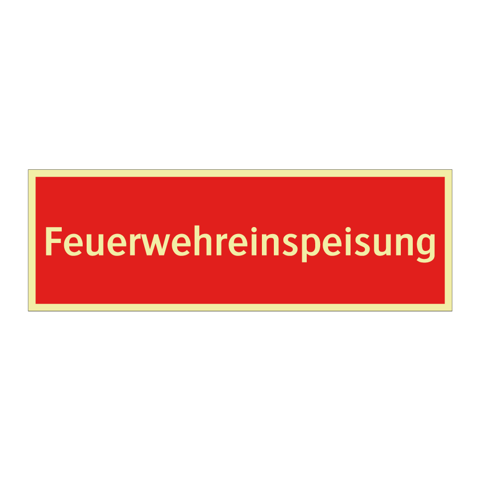 Feuerwehreinspeisung