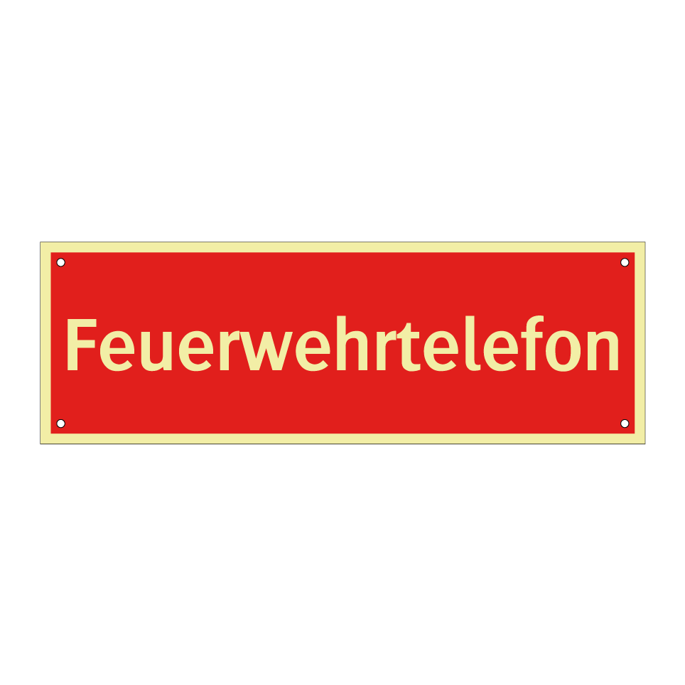 Feuerwehrtelefon
