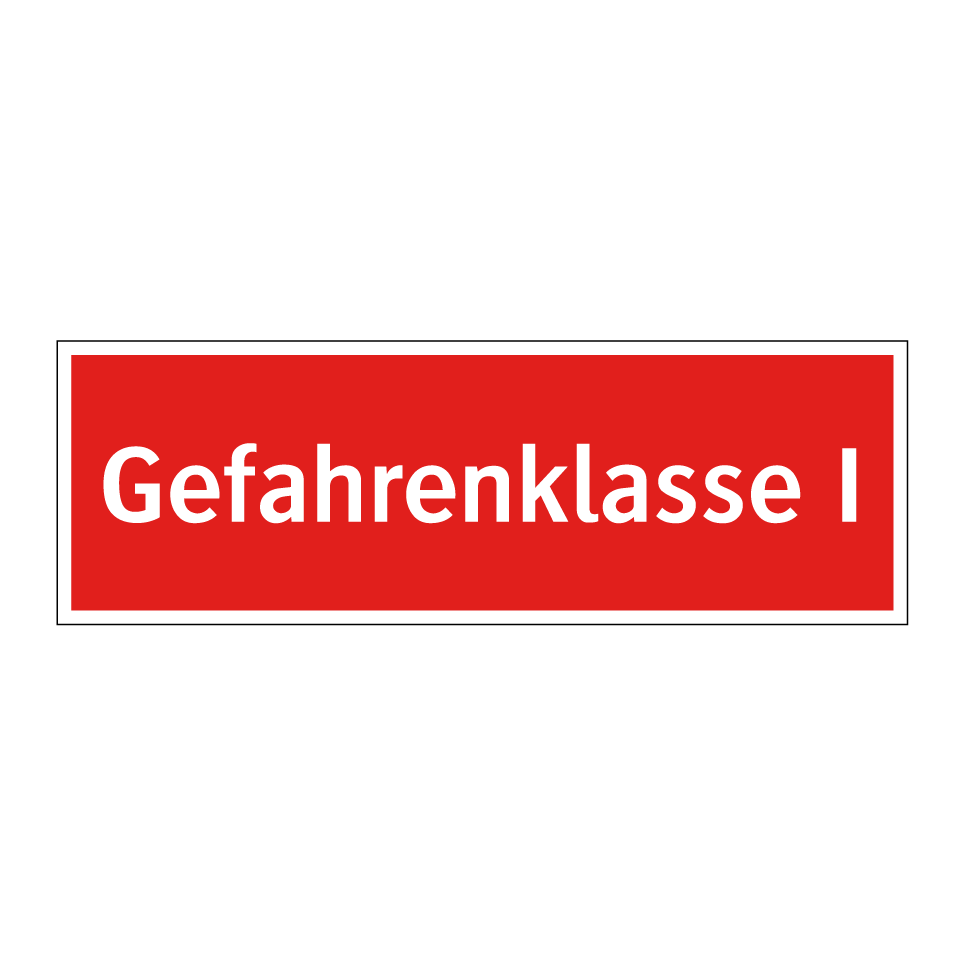 Gefahrenklasse I