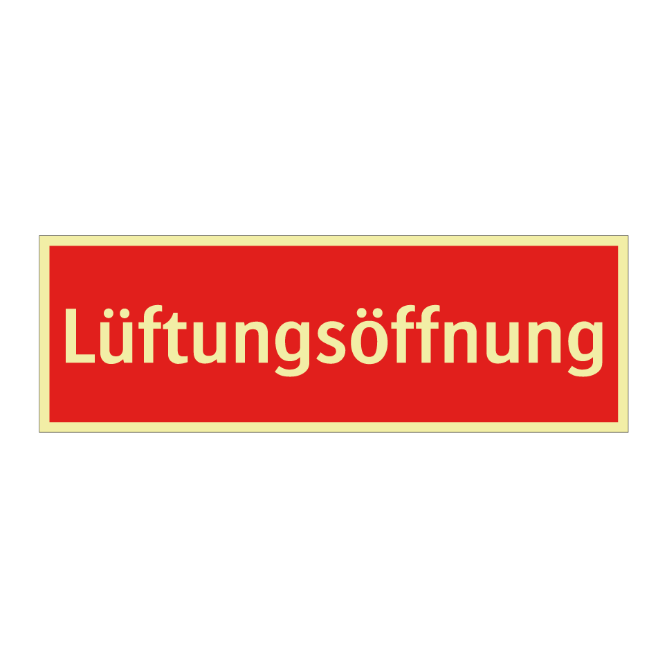 Lüftungsöffnung